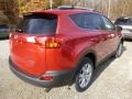 2013 Barcelona Red Metallic Toyota RAV4 Limited AWD  photo #3