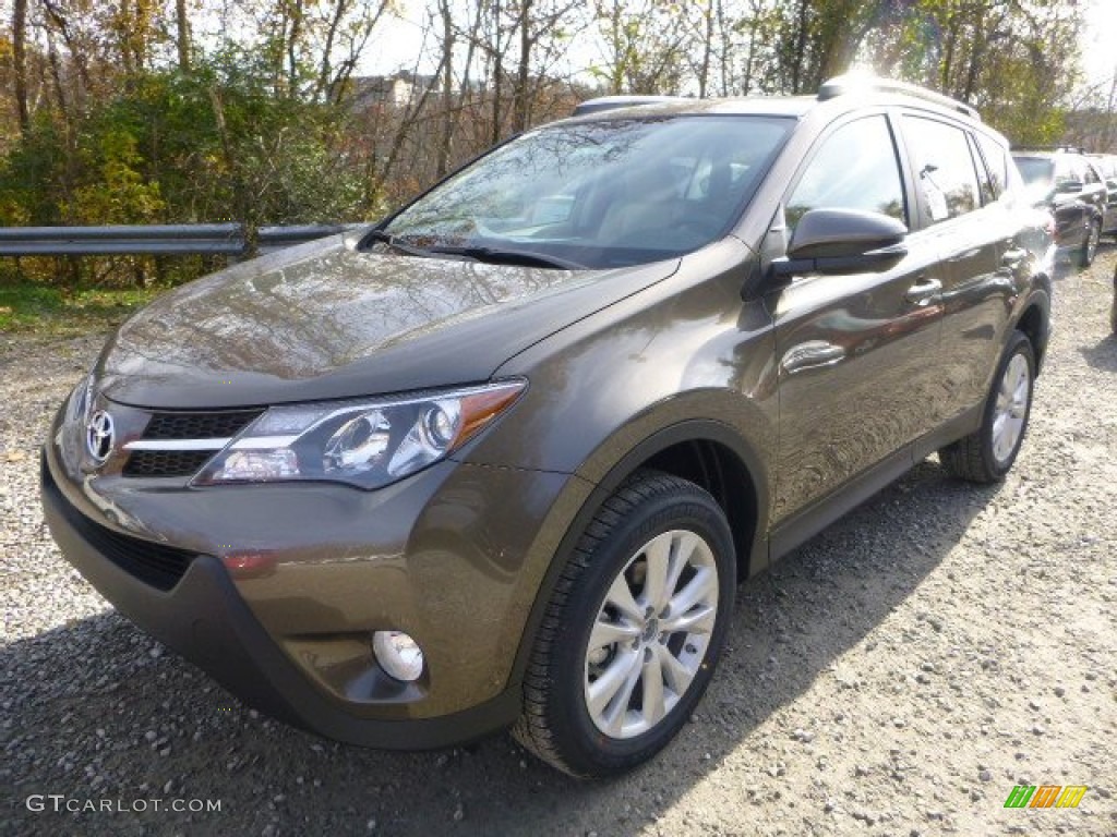 Pyrite Mica 2013 Toyota RAV4 Limited AWD Exterior Photo #87639283