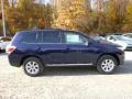 2013 Nautical Blue Metallic Toyota Highlander SE 4WD  photo #2