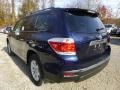 2013 Nautical Blue Metallic Toyota Highlander SE 4WD  photo #5