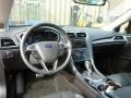 Charcoal Black 2014 Ford Fusion Titanium AWD Dashboard