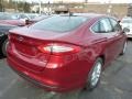 2014 Ruby Red Ford Fusion SE EcoBoost  photo #2