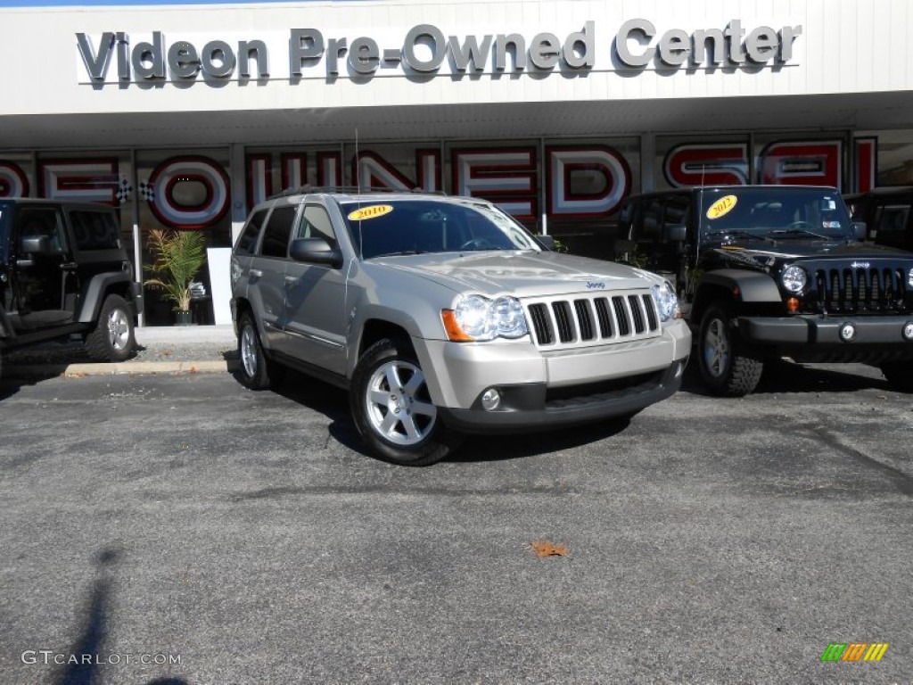 2010 Grand Cherokee Laredo 4x4 - Bright Silver Metallic / Dark Slate Gray photo #1