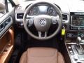 Saddle Brown Steering Wheel Photo for 2014 Volkswagen Touareg #87641281