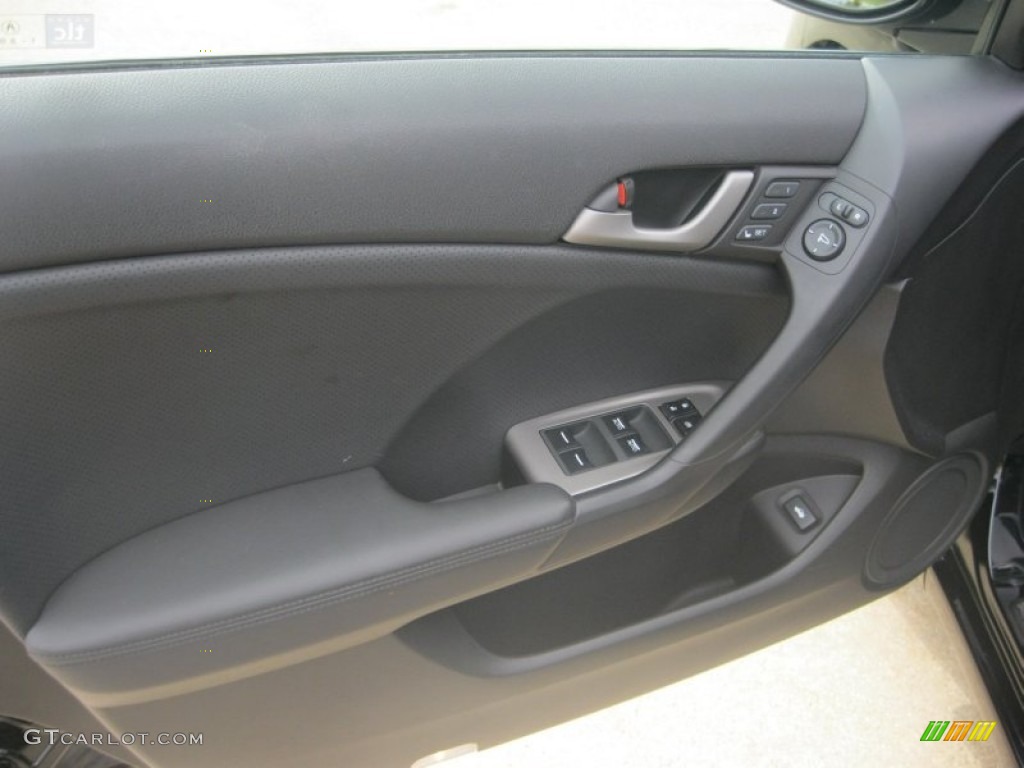 2010 TSX Sedan - Crystal Black Pearl / Ebony photo #14