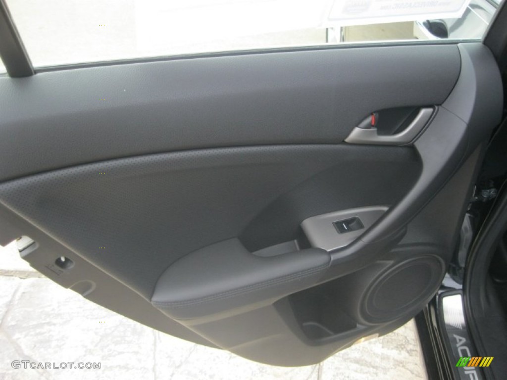 2010 TSX Sedan - Crystal Black Pearl / Ebony photo #34