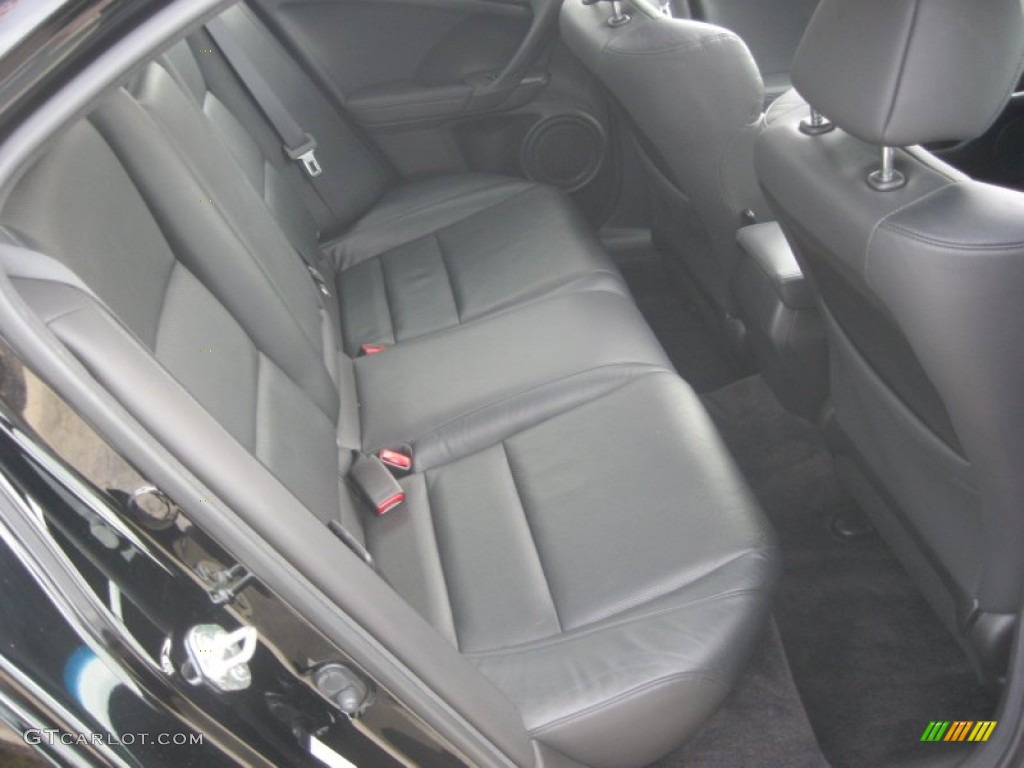 2010 TSX Sedan - Crystal Black Pearl / Ebony photo #36