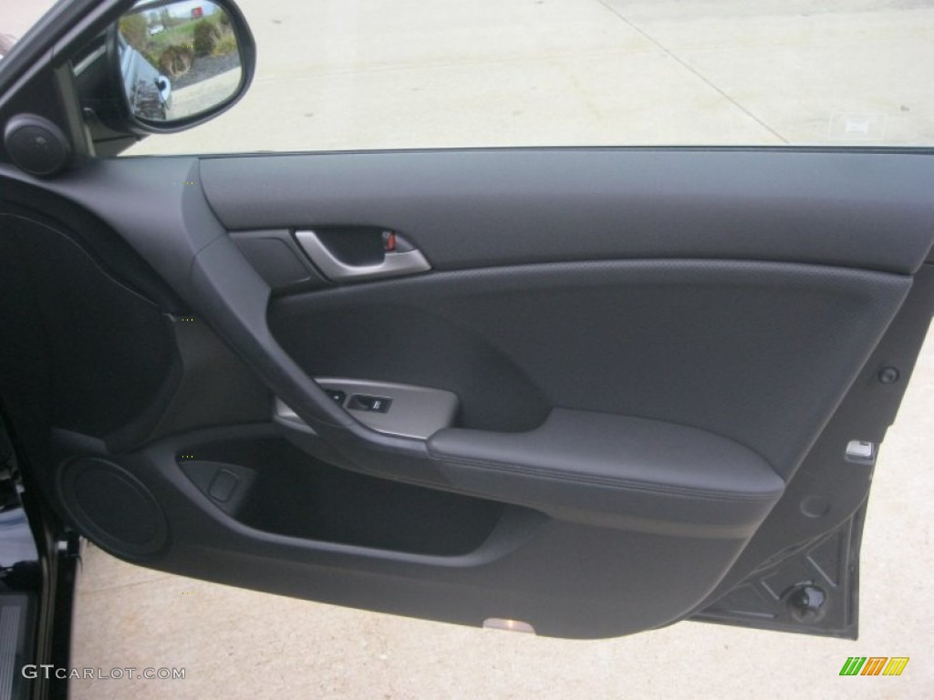 2010 TSX Sedan - Crystal Black Pearl / Ebony photo #38