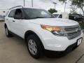 2014 Oxford White Ford Explorer FWD  photo #7