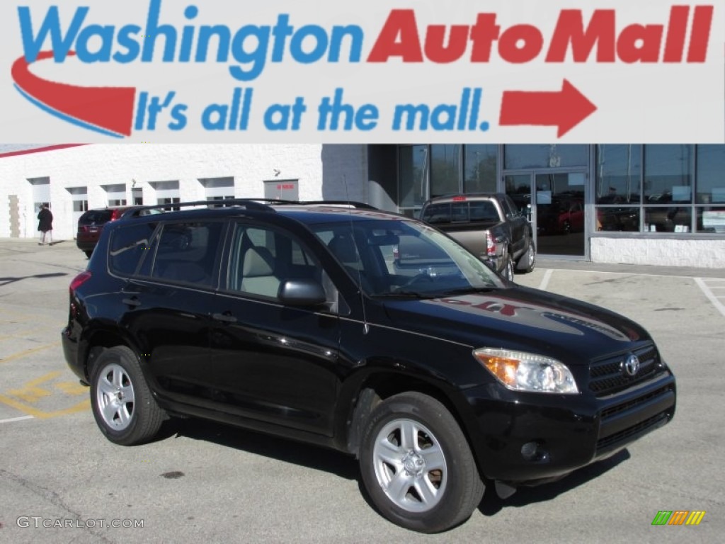 2006 RAV4 4WD - Black / Taupe photo #1