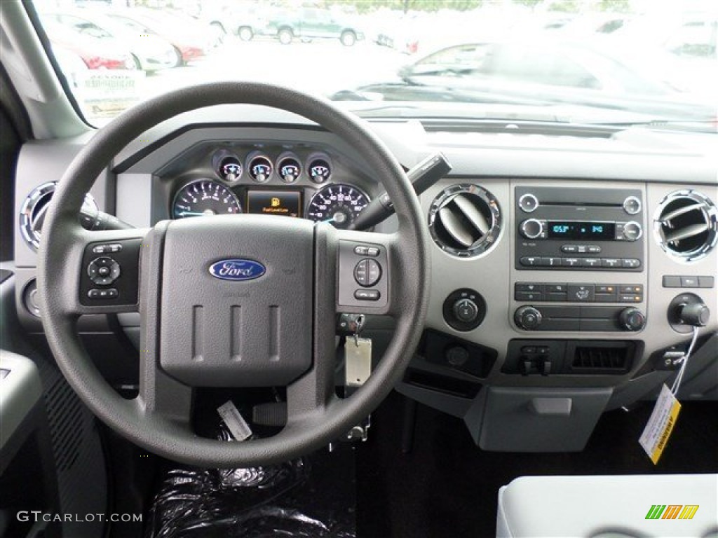 2014 Ford F250 Super Duty XLT Crew Cab Steel Dashboard Photo #87643237