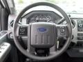 Steel 2014 Ford F250 Super Duty XLT Crew Cab Steering Wheel