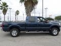 2014 Blue Jeans Metallic Ford F250 Super Duty XLT Crew Cab 4x4  photo #6