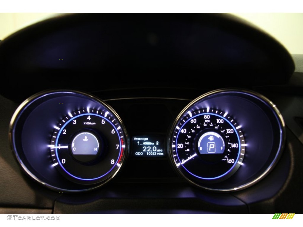 2011 Sonata SE 2.0T - Venetian Red / Black photo #7