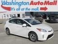 Blizzard White Pearl - Prius Three Hybrid Photo No. 1