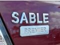 Merlot Metallic - Sable Premier Sedan Photo No. 9