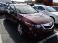 2012 Basque Red Pearl Acura TSX Technology Sport Wagon  photo #1