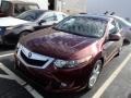 2012 Basque Red Pearl Acura TSX Technology Sport Wagon  photo #3