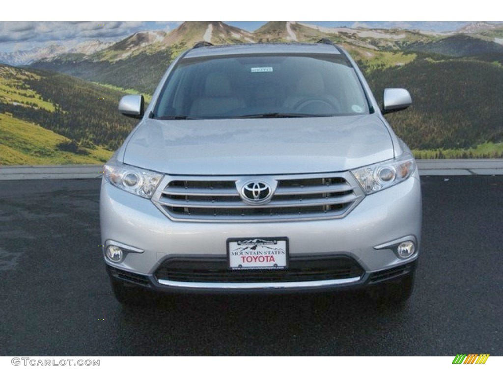 2013 Highlander SE 4WD - Classic Silver Metallic / Ash photo #2