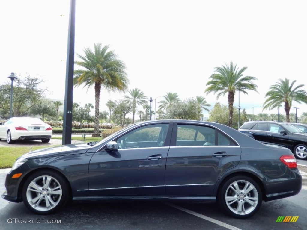 Steel Grey Metallic 2013 Mercedes-Benz E 350 4Matic Sedan Exterior Photo #87645889