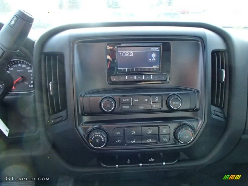 2014 Silverado 1500 WT Regular Cab 4x4 - Tungsten Metallic / Jet Black photo #15