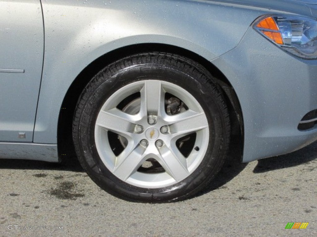 2009 Malibu LS Sedan - Golden Pewter Metallic / Titanium photo #3