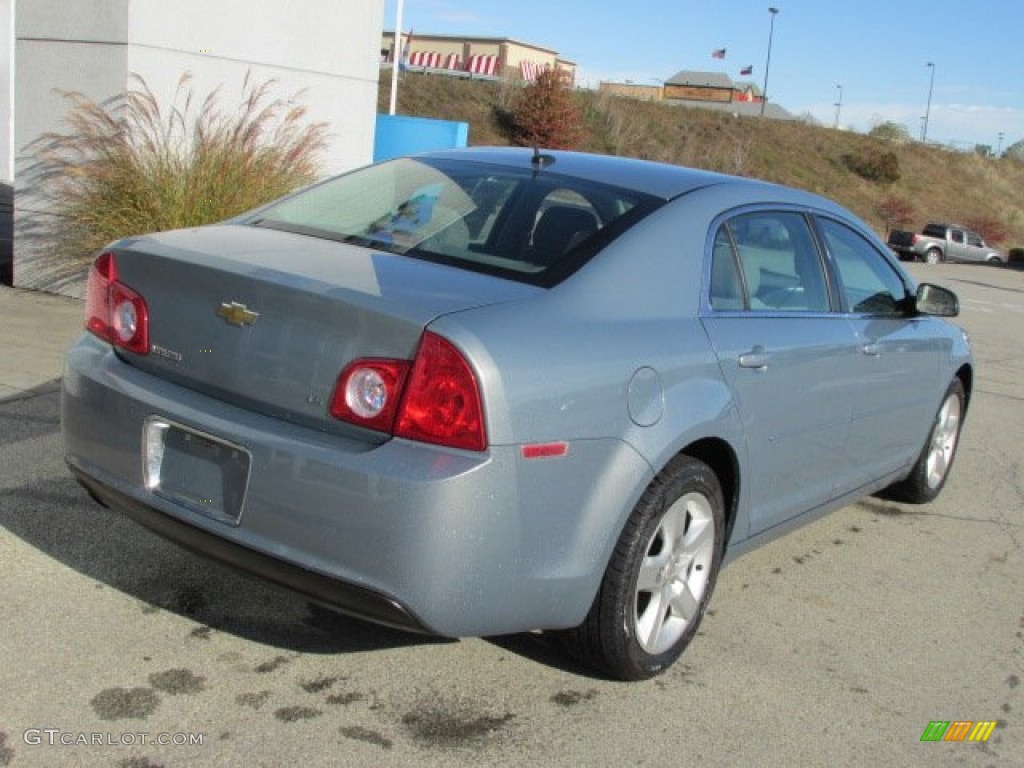 2009 Malibu LS Sedan - Golden Pewter Metallic / Titanium photo #8