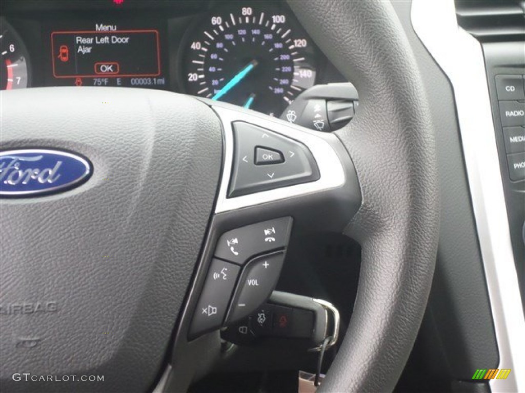 2014 Fusion SE EcoBoost - Deep Impact Blue / Charcoal Black photo #18