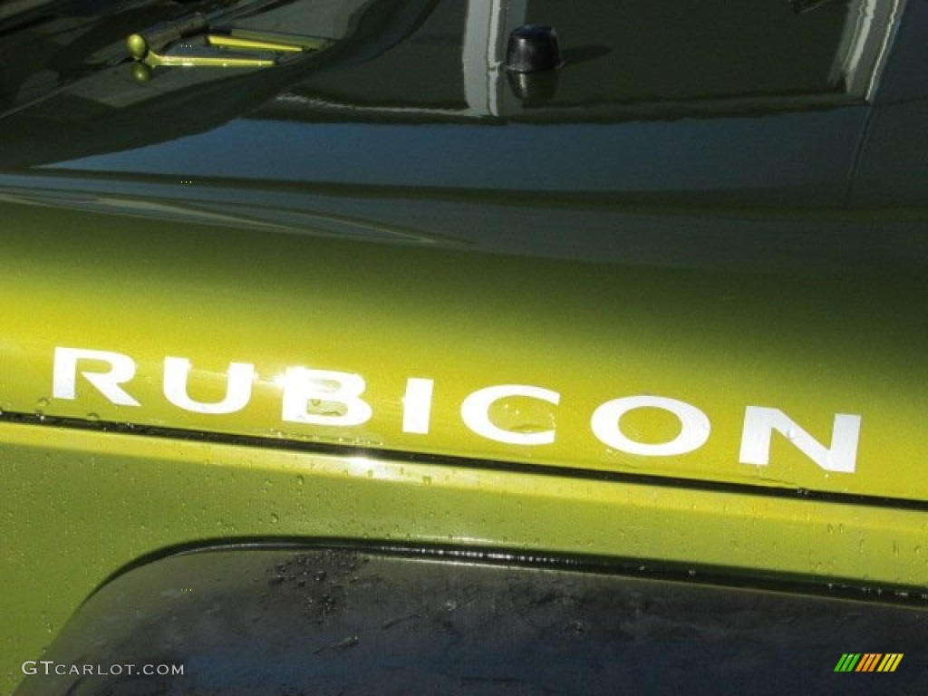 2007 Wrangler Rubicon 4x4 - Rescue Green Metallic / Dark Khaki/Medium Khaki photo #3