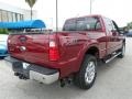 2014 Ruby Red Metallic Ford F250 Super Duty Lariat Crew Cab 4x4  photo #4
