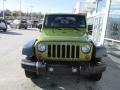 2007 Rescue Green Metallic Jeep Wrangler Rubicon 4x4  photo #4