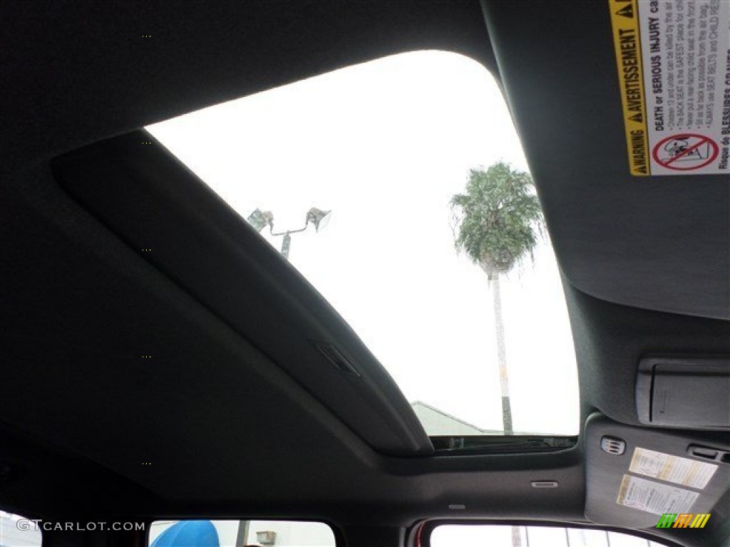 2014 F250 Super Duty Lariat Crew Cab 4x4 - Ruby Red Metallic / Black photo #11