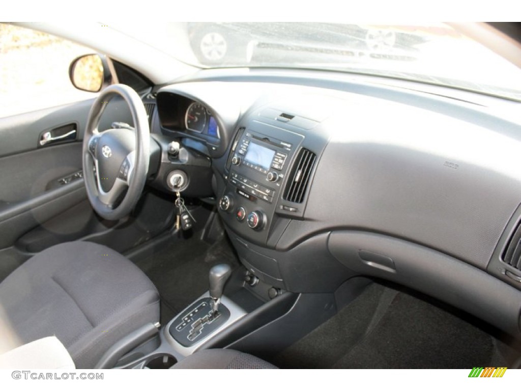 2012 Elantra GLS Touring - Shimmering Silver / Black photo #9