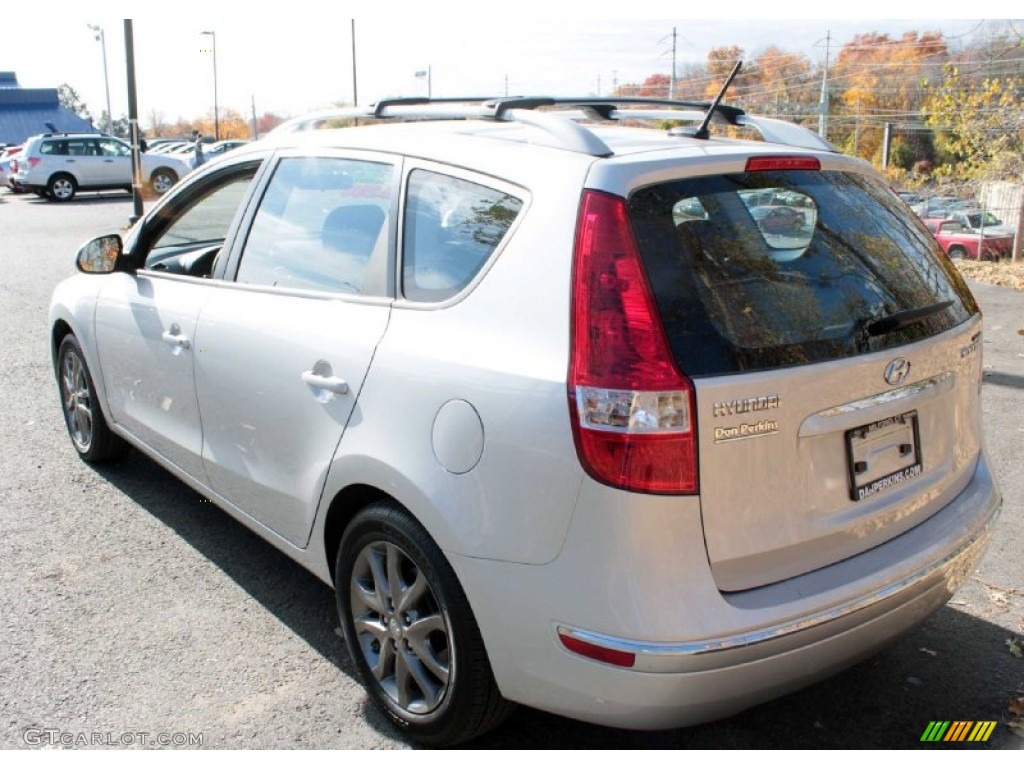 2012 Elantra GLS Touring - Shimmering Silver / Black photo #10