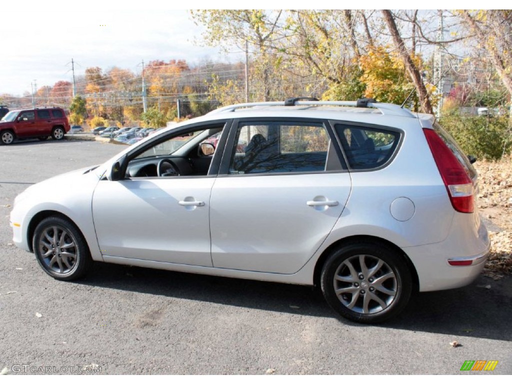 2012 Elantra GLS Touring - Shimmering Silver / Black photo #11