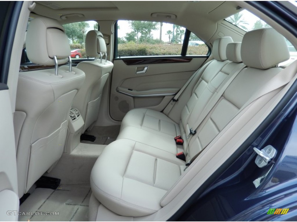 Silk Beige/Espresso Brown Interior 2014 Mercedes-Benz E 350 Sport Sedan Photo #87647776