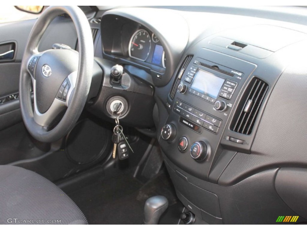 2012 Elantra GLS Touring - Shimmering Silver / Black photo #14