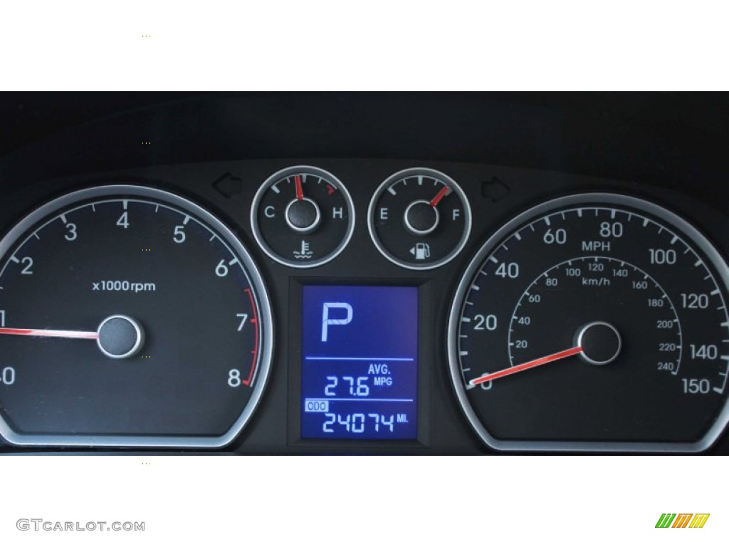 2012 Elantra GLS Touring - Shimmering Silver / Black photo #15