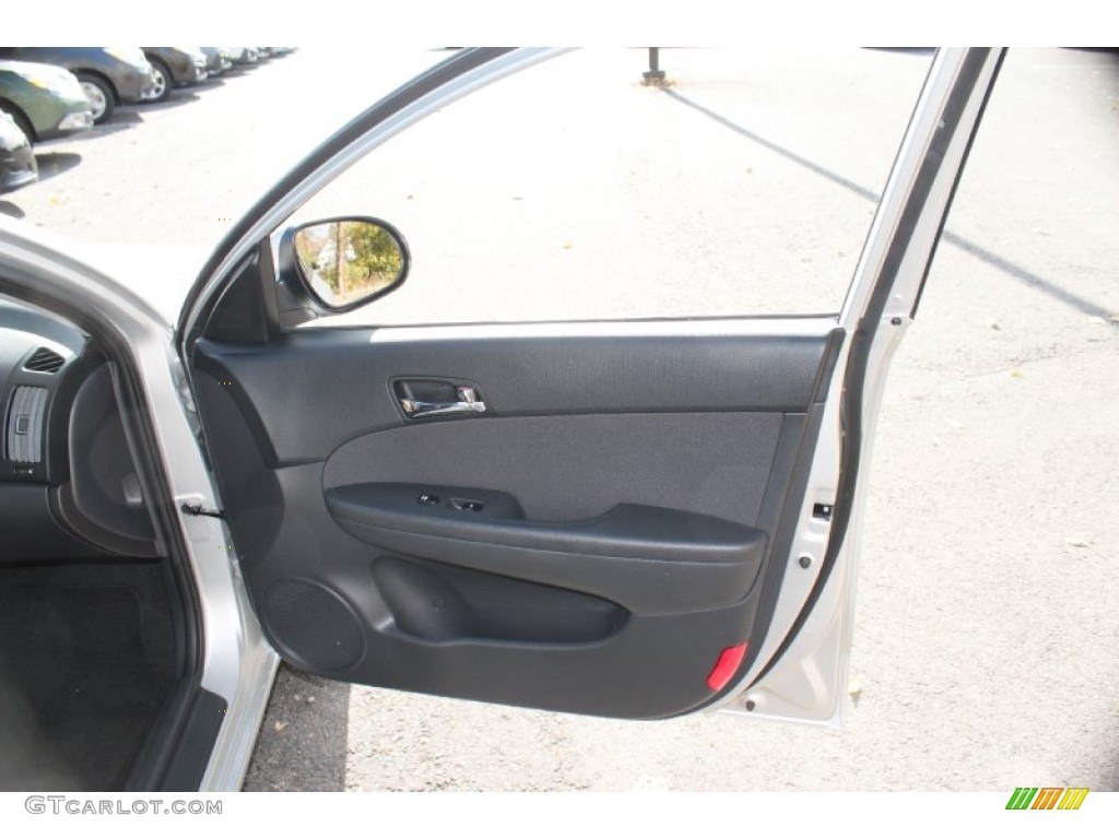 2012 Elantra GLS Touring - Shimmering Silver / Black photo #17