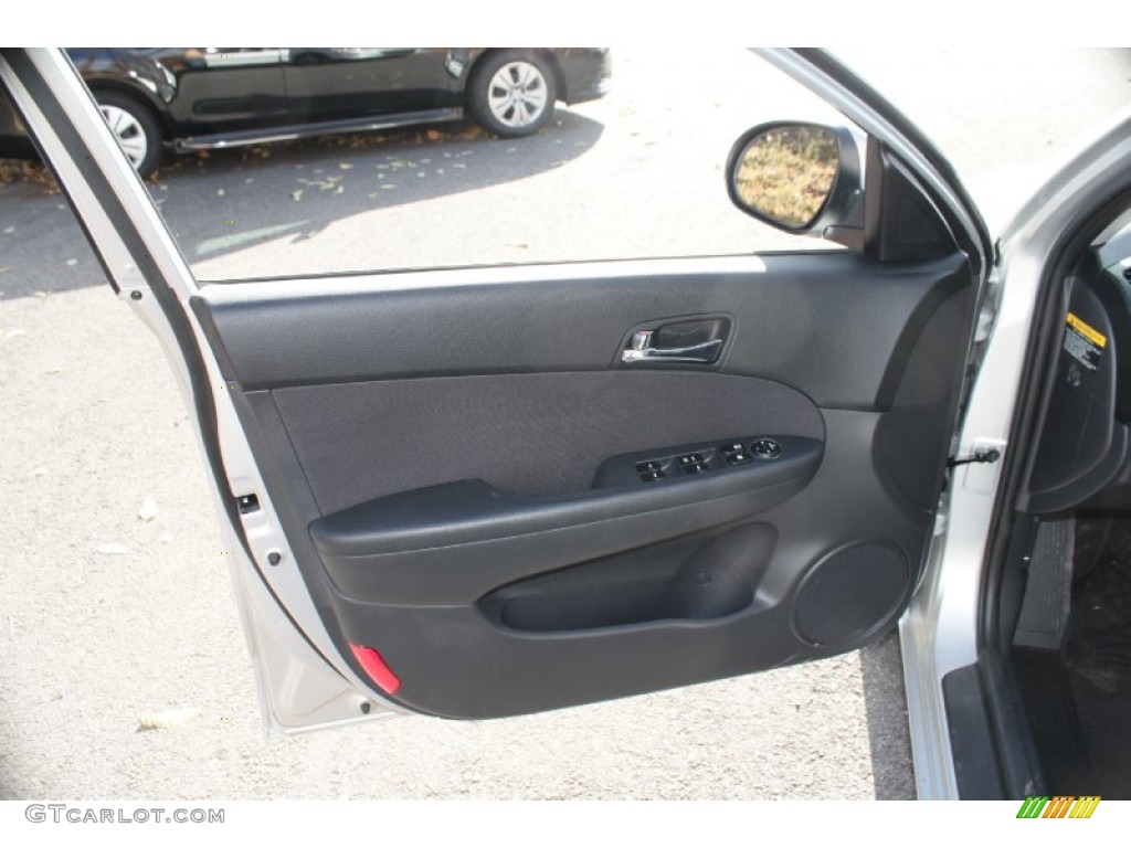 2012 Elantra GLS Touring - Shimmering Silver / Black photo #19