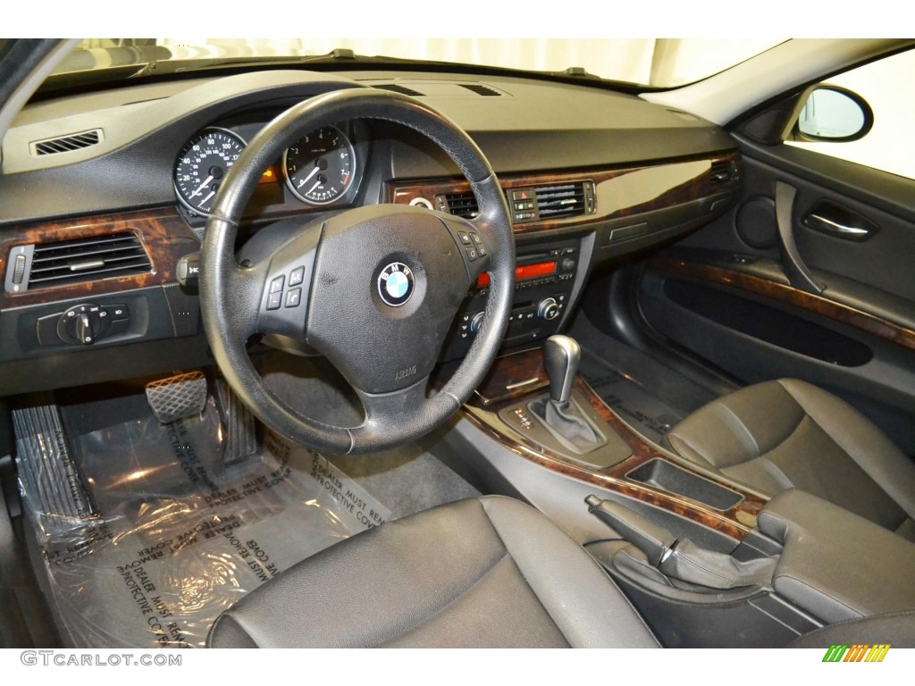 2007 3 Series 328i Wagon - Sparkling Graphite Metallic / Black photo #12