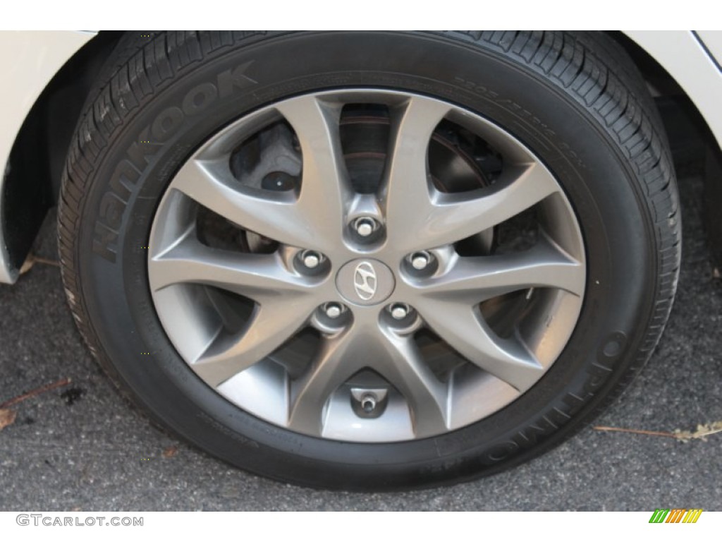 2012 Elantra GLS Touring - Shimmering Silver / Black photo #24