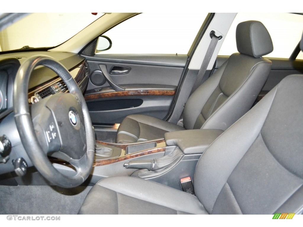 2007 3 Series 328i Wagon - Sparkling Graphite Metallic / Black photo #13