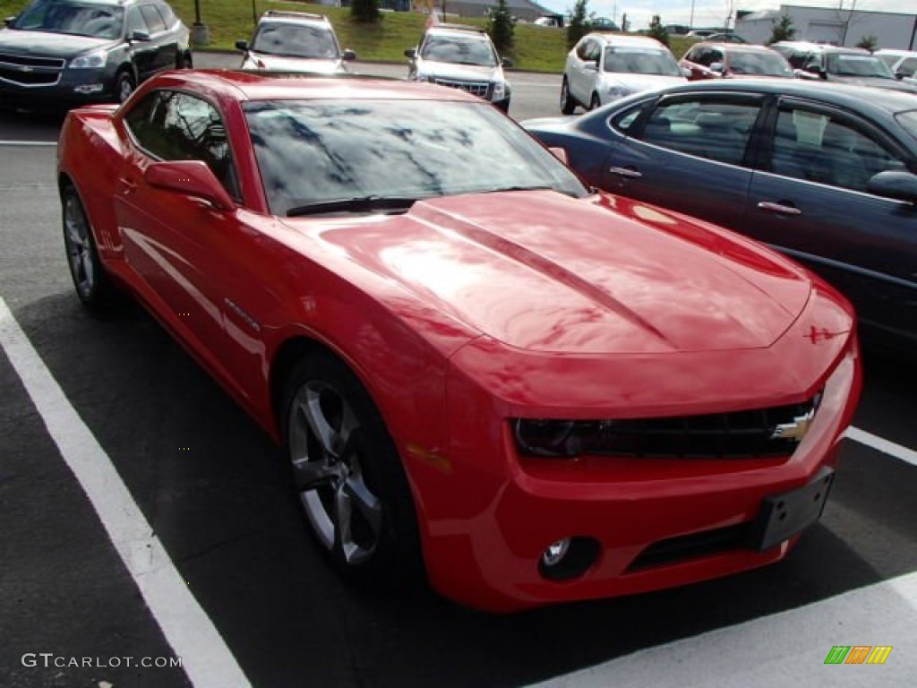 2013 Camaro LT/RS Coupe - Victory Red / Black photo #1