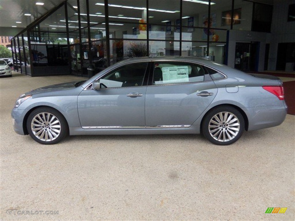 Parisian Gray 2014 Hyundai Equus Signature Exterior Photo #87648652