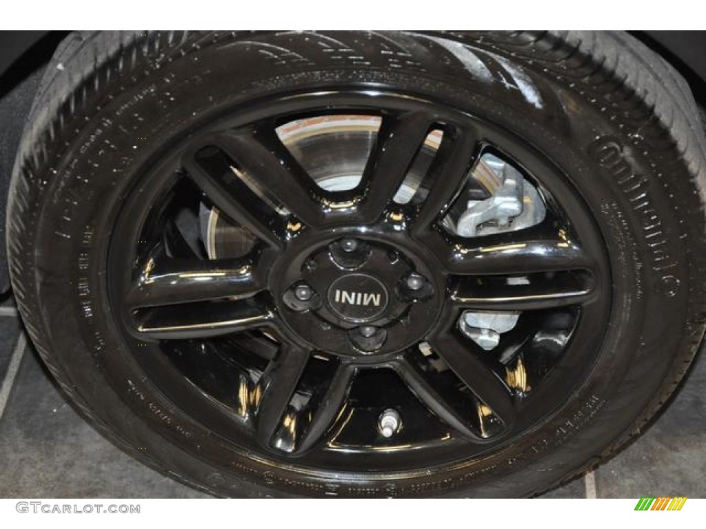 2012 Cooper Convertible - Highclass Gray Metallic / Carbon Black photo #6