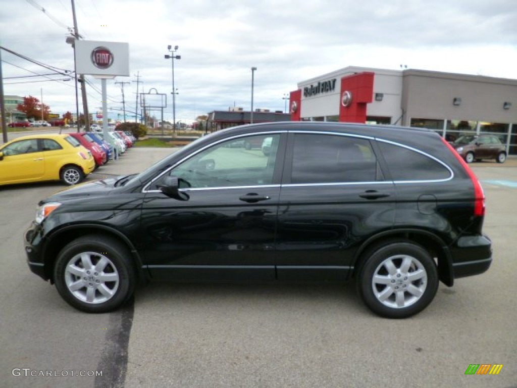 2011 CR-V SE 4WD - Crystal Black Pearl / Black photo #4