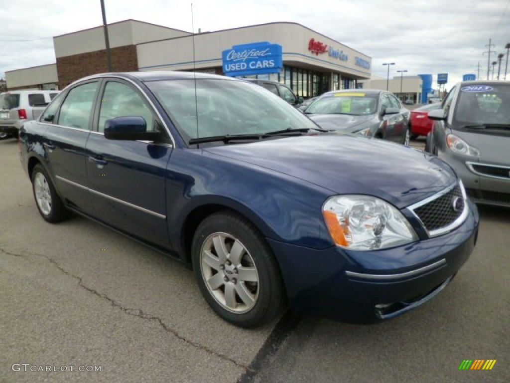2005 Five Hundred SEL - Dark Blue Pearl Metallic / Shale Grey photo #1