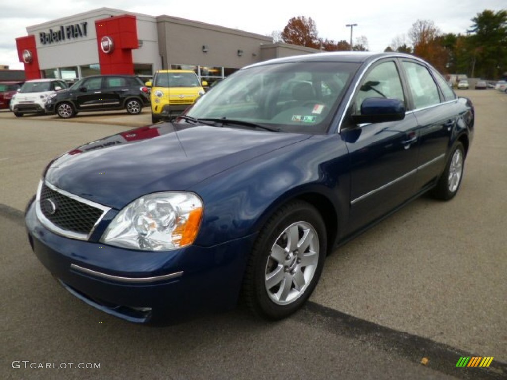 2005 Five Hundred SEL - Dark Blue Pearl Metallic / Shale Grey photo #3