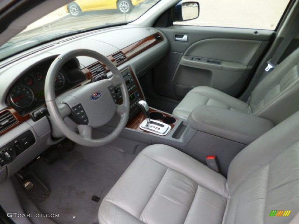 2005 Five Hundred SEL - Dark Blue Pearl Metallic / Shale Grey photo #16